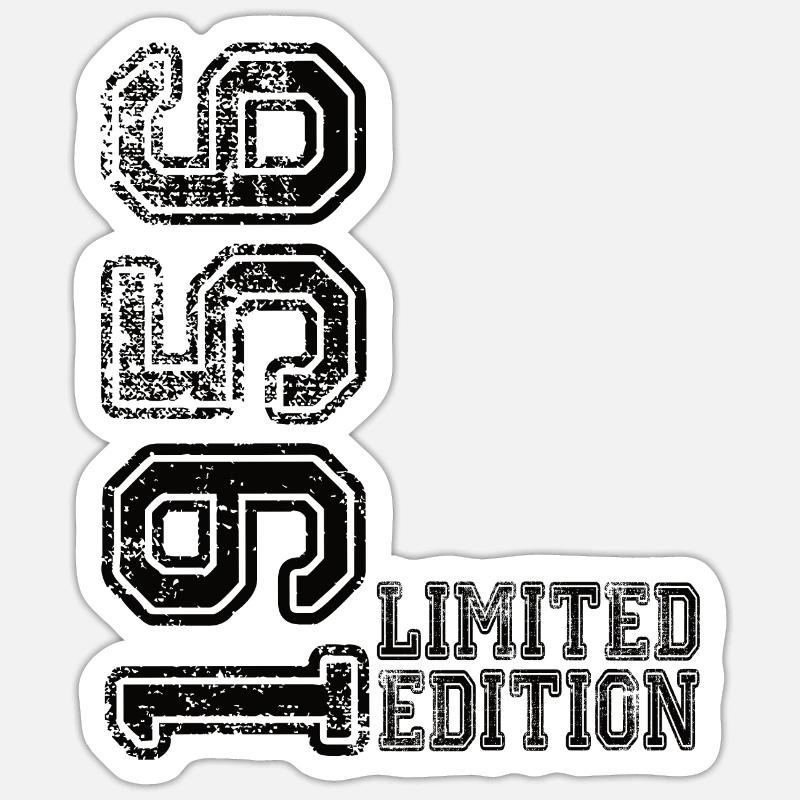 Edition limitée 1956 - Sticker taille S (10 x 10 cm) - blanc mat