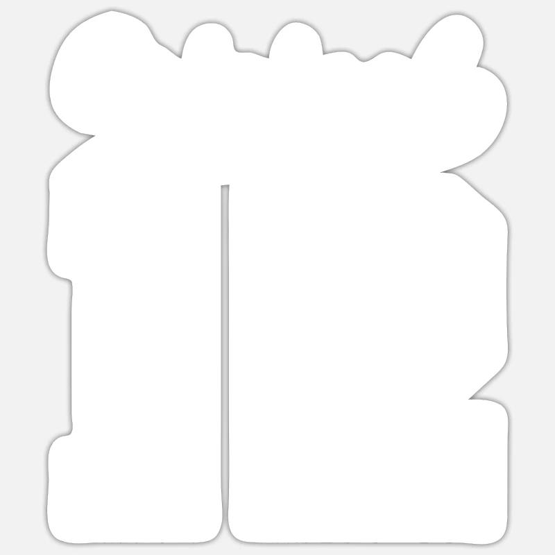12 Original 12 Jahren Junge Mädchen Geburtstag - Sticker Größe S (10 x 10 cm) - Mattweiß