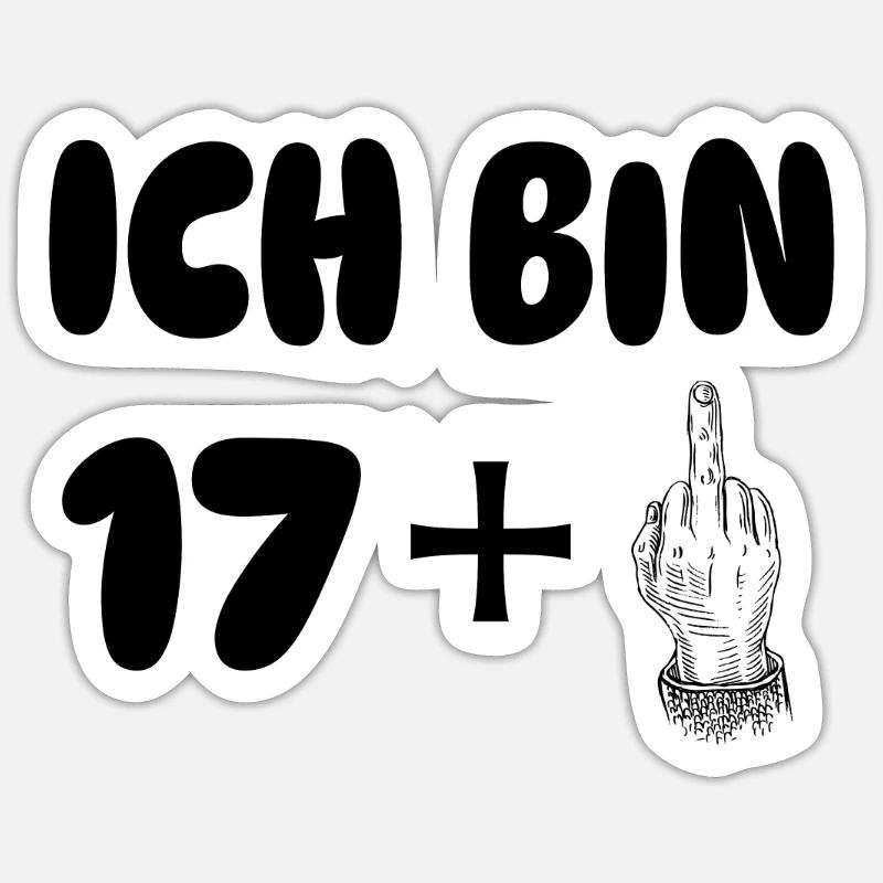Sticker Größe S (10 x 10 cm) - 