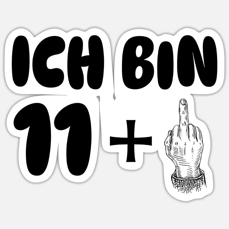 Sticker Größe S (10 x 10 cm) - 