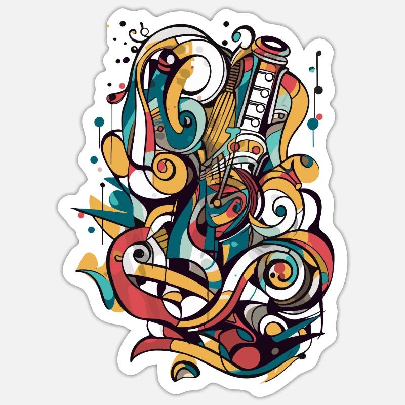 Sticker Größe S (10 x 10 cm) - 