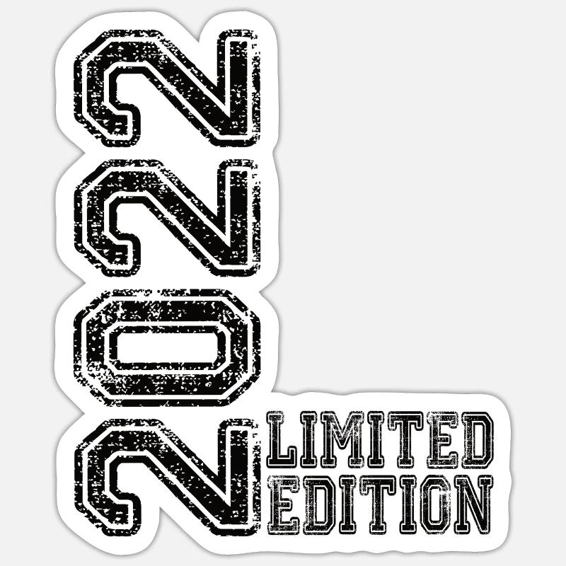 Édition limitée 2022 - Sticker taille S (10 x 10 cm) - blanc mat