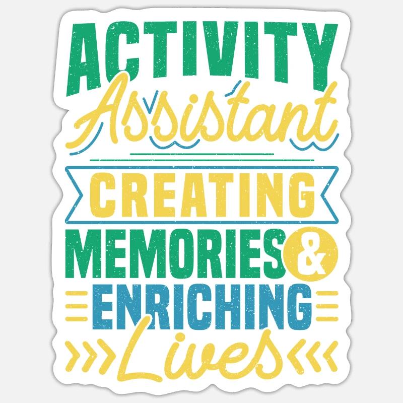 Activity Assistant Appreciation Sticker Größe S (10 x 10 cm)