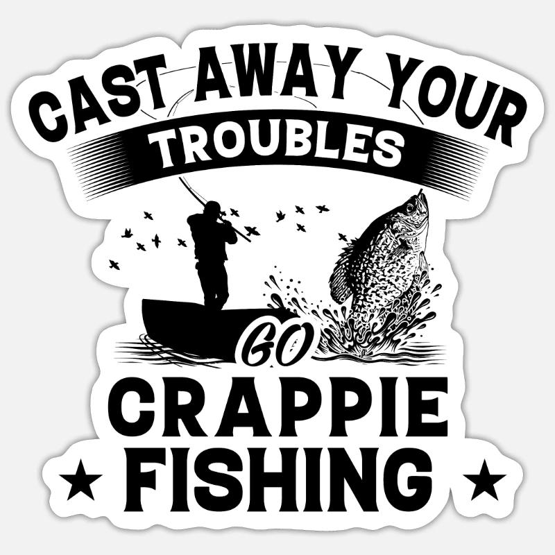 Jeter - Poisson Cranpie Autocollant