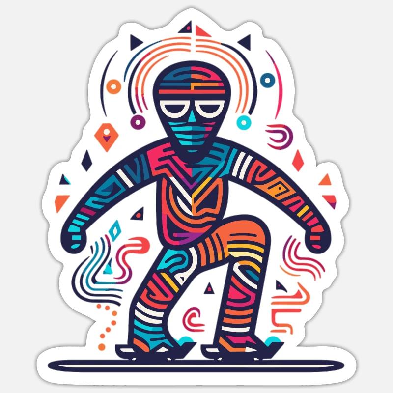 Sticker Größe S (10 x 10 cm) - 