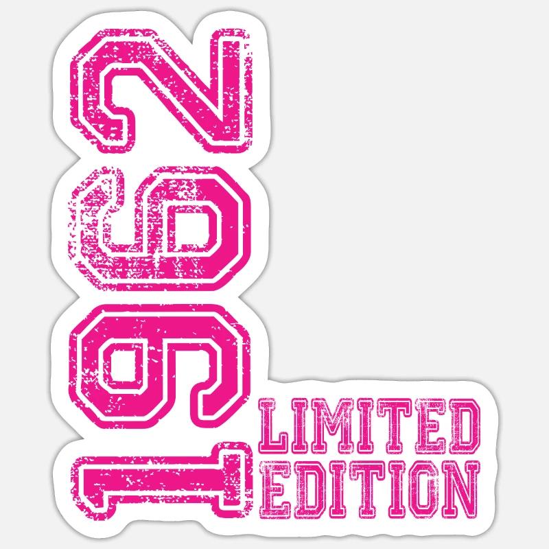 Édition limitée 1962 - Sticker taille S (10 x 10 cm) - blanc mat