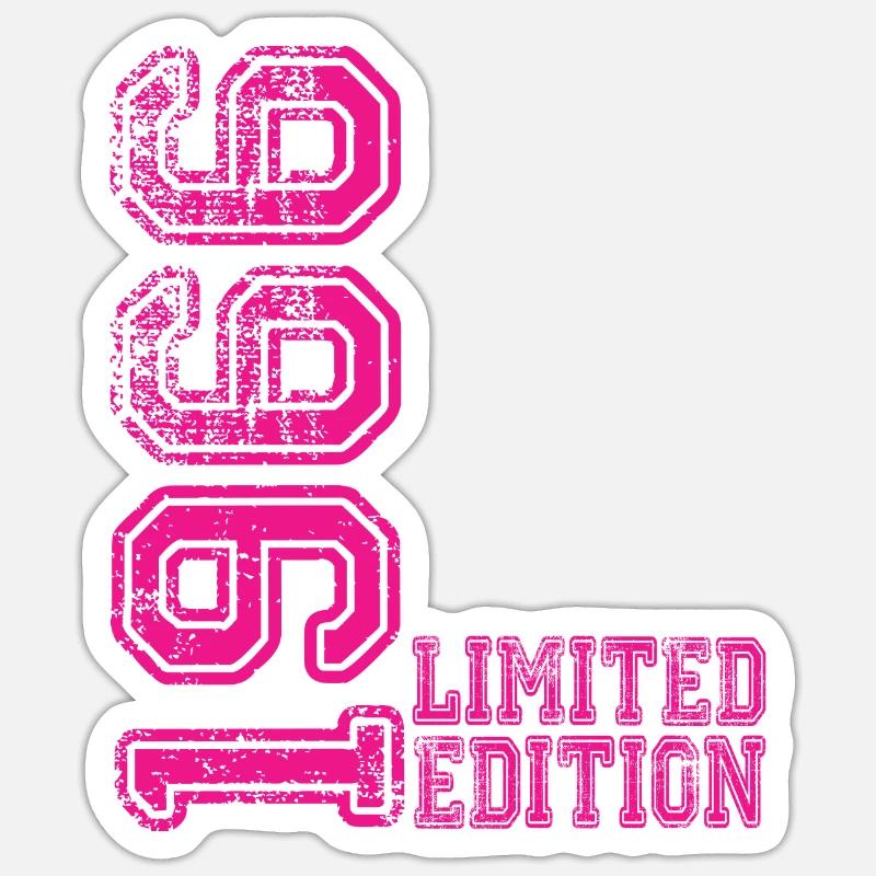 Limited Edition 1966 - Sticker size S (10 x 10 cm) - white matte