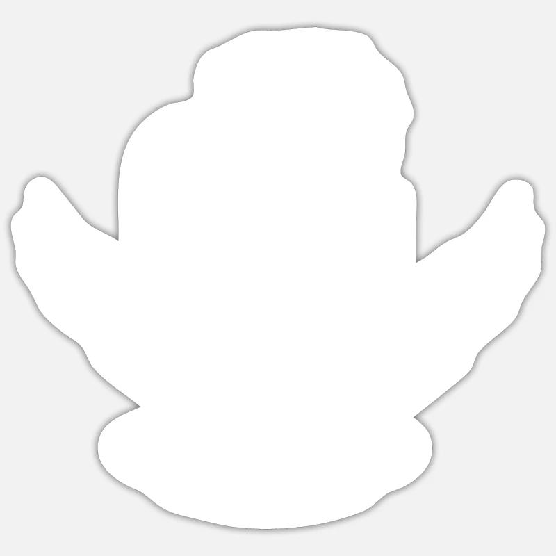 Seagull Coffee - Sticker size S (10 x 10 cm) - white matte