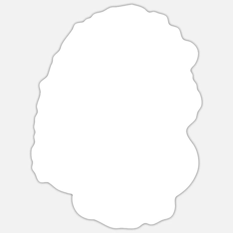 Igel Kaffee Sticker Größe S (10 x 10 cm)