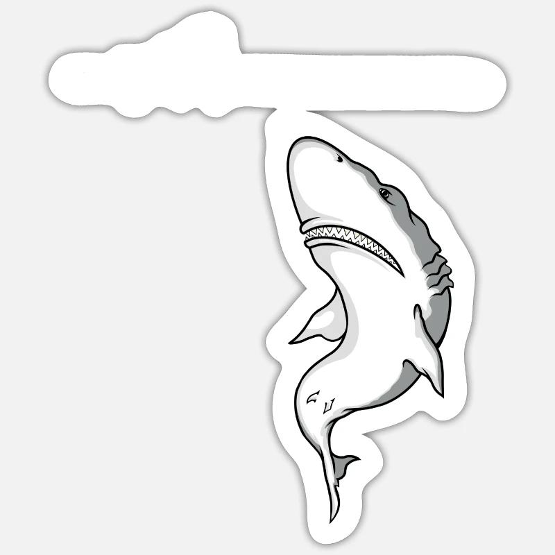 Big Fish Sticker size S (10 x 10 cm)