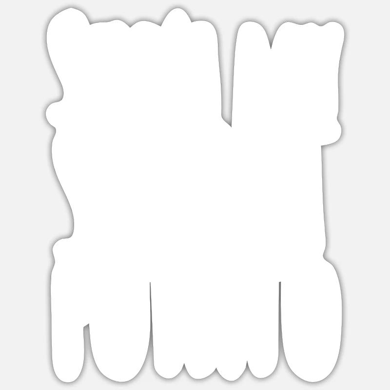 SHE'S MY SWEET POTATO - Affection Sticker size S (10 x 10 cm)