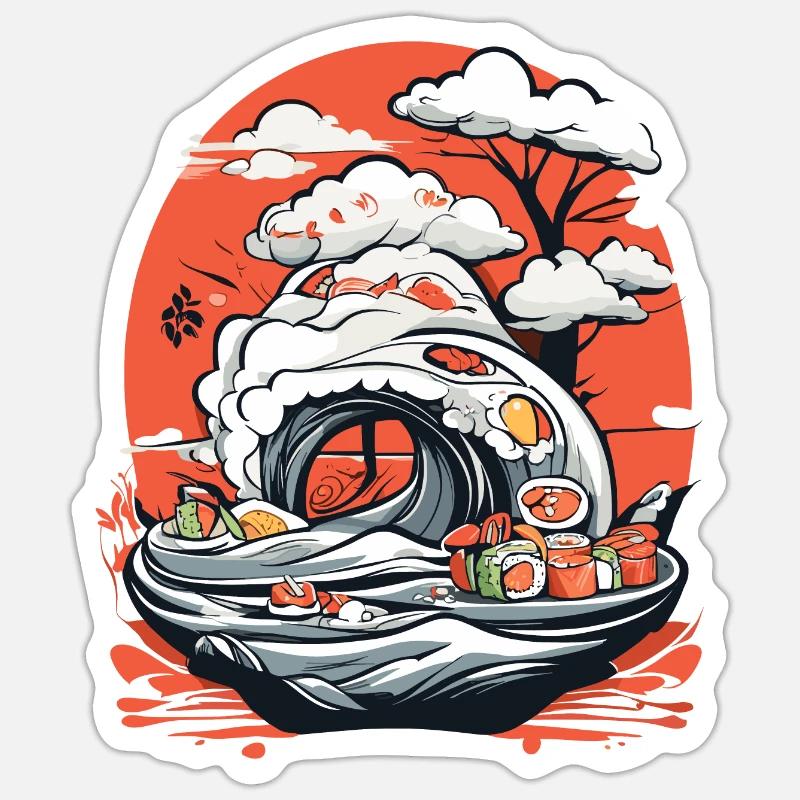 Sticker Größe S (10 x 10 cm) - 