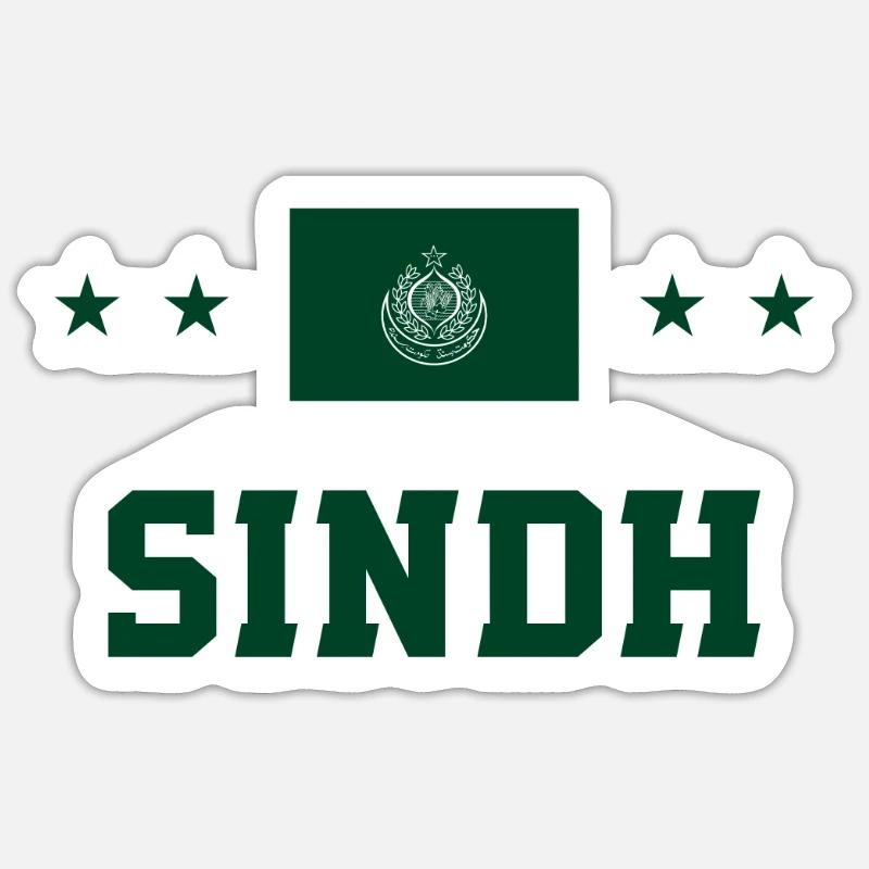 Sindh Sticker size S (10 x 10 cm)
