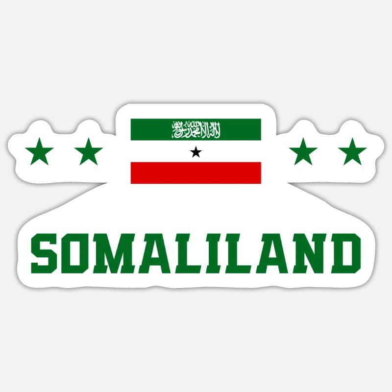 Somaliland - Sticker size S (10 x 10 cm) - white matte