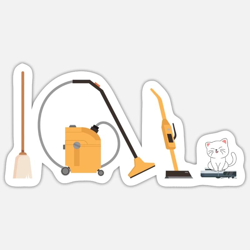 Robot Vacuum Cleaner Evolution Robot Vacuum Cleaner Sticker size S (10 x 10 cm)