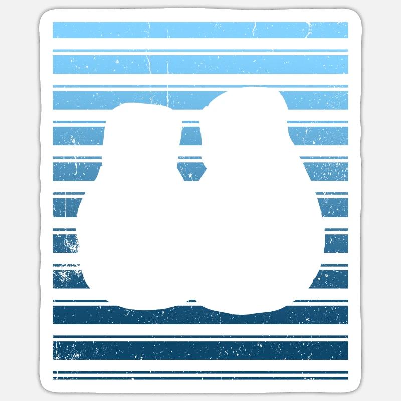 Kickboxen Kickboxer Kickboxing Sticker taille S (10 x 10 cm)