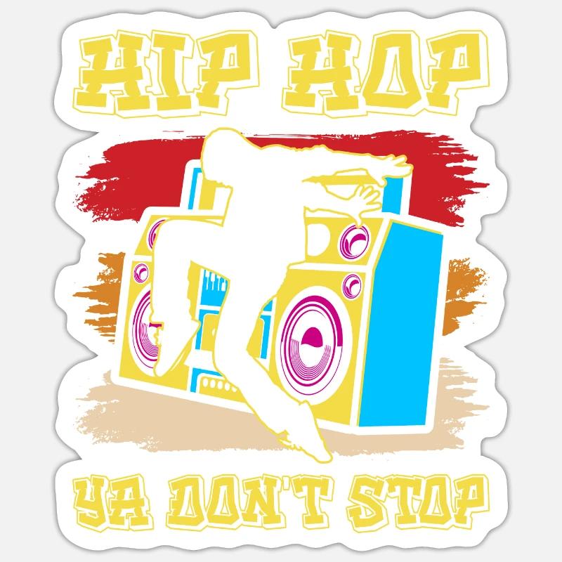 Sticker taille S (10 x 10 cm) - 