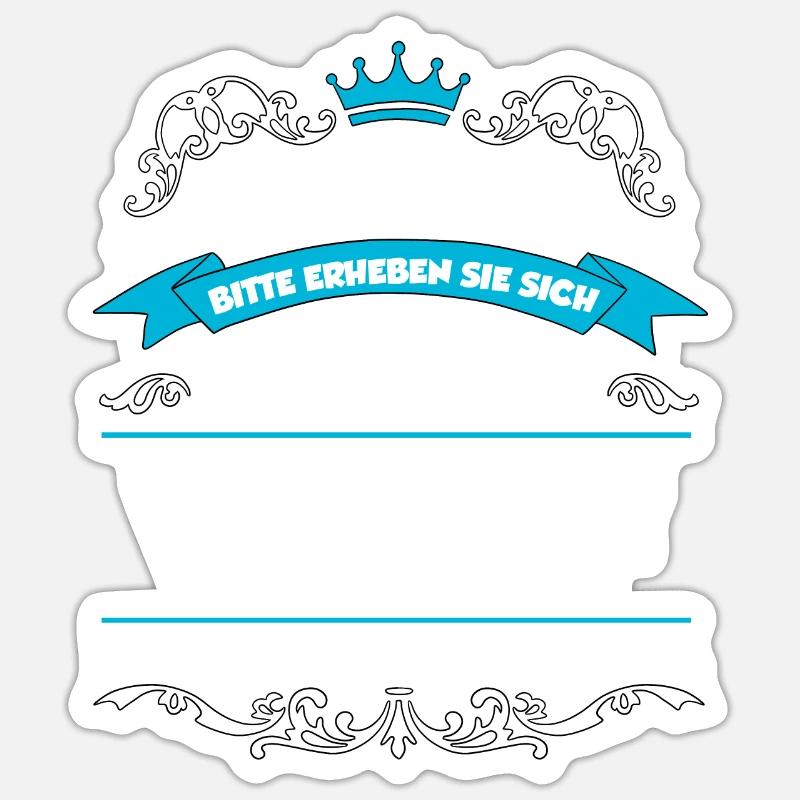 Sticker Größe S (10 x 10 cm) -