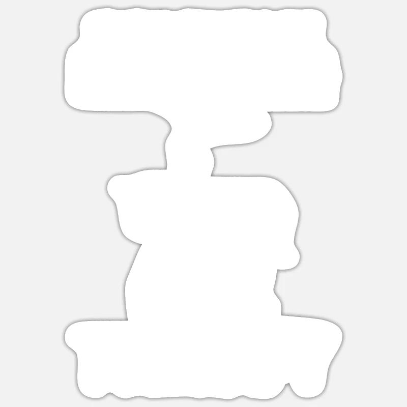 Sticker taille S (10 x 10 cm) - 