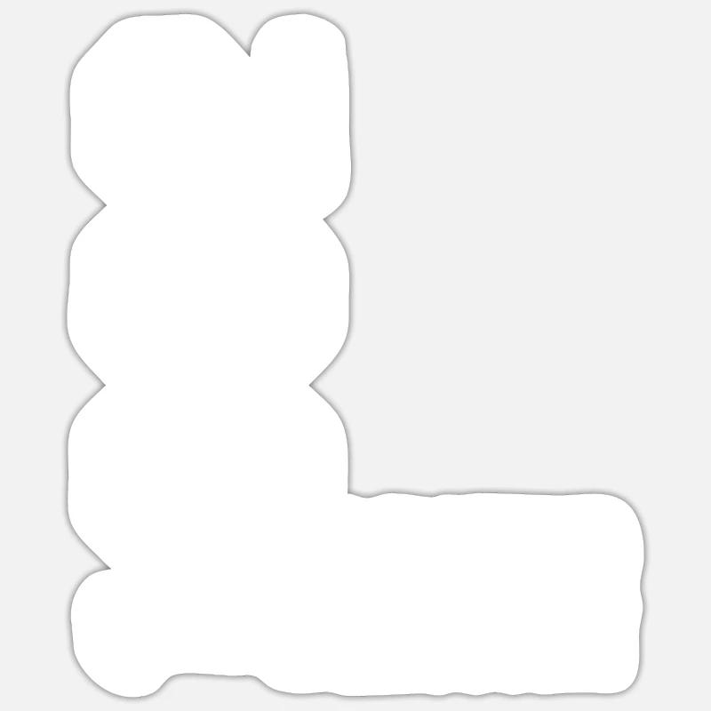 Édition limitée 1962 - Sticker taille S (10 x 10 cm) - blanc mat