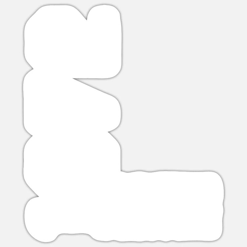 Édition limitée 1972 - Sticker taille S (10 x 10 cm) - blanc mat