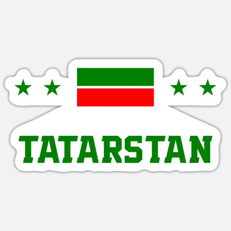 Tatarstan - Sticker size S (10 x 10 cm) - white matte