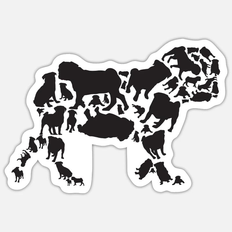 Sticker Größe S (10 x 10 cm) -