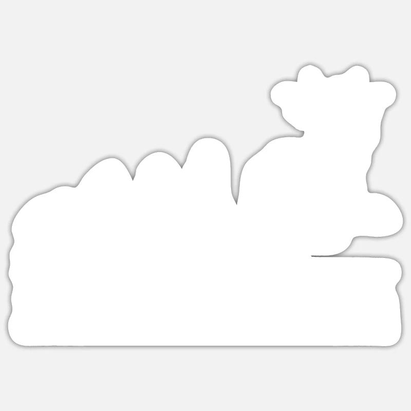 Cryptozoologistes Chupacabra Monster Evolution Sticker taille S (10 x 10 cm)