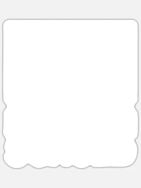 Schicht Arbeit Schichtarbeiter Geschenk - Sticker Größe S (10 x 10 cm) - Mattweiß