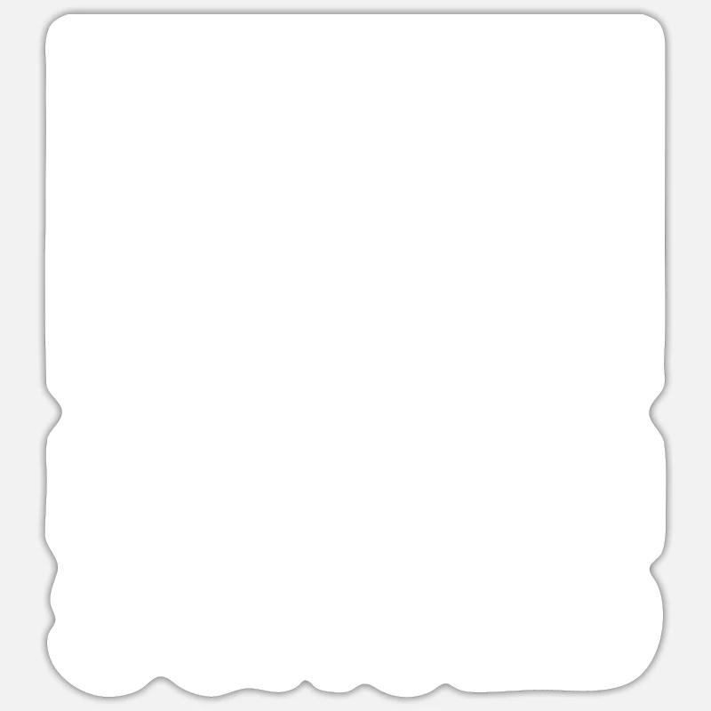 Schicht Arbeit Schichtarbeiter Geschenk Sticker Größe S (10 x 10 cm)