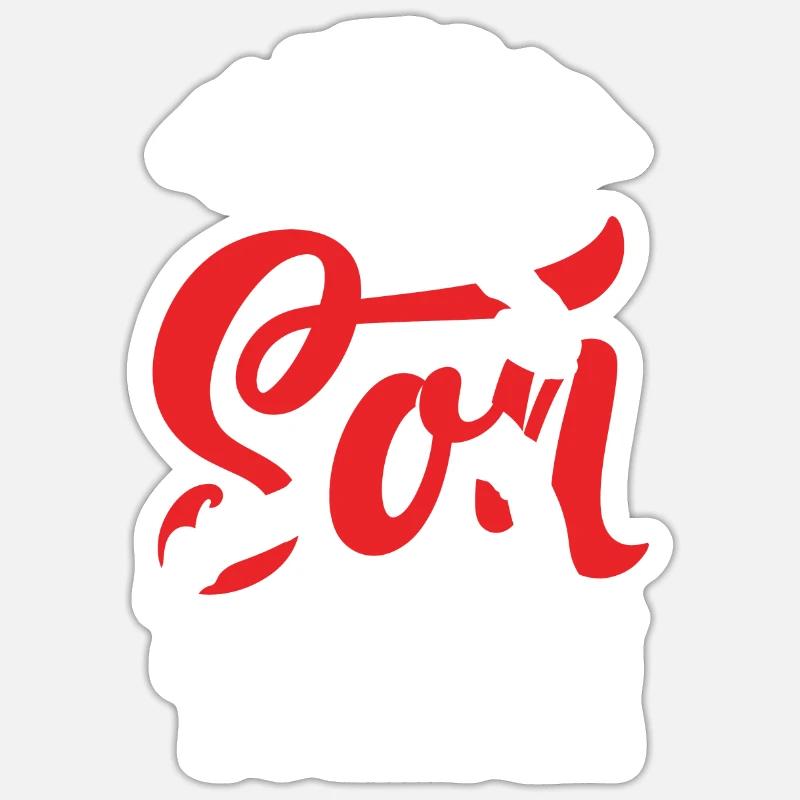 Sticker Größe S (10 x 10 cm) - 