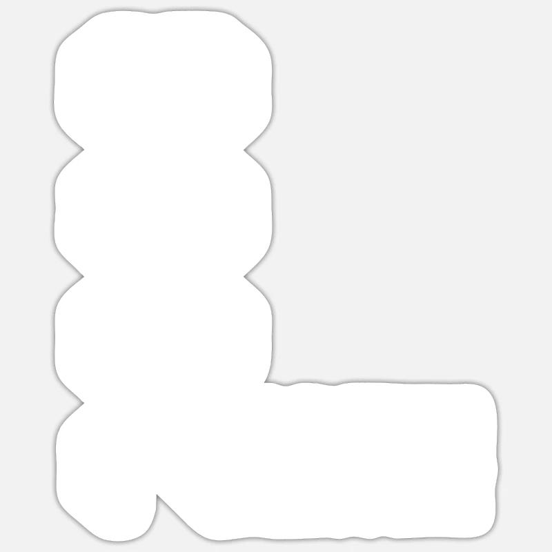 Édition limitée 2003 - Sticker taille S (10 x 10 cm) - blanc mat