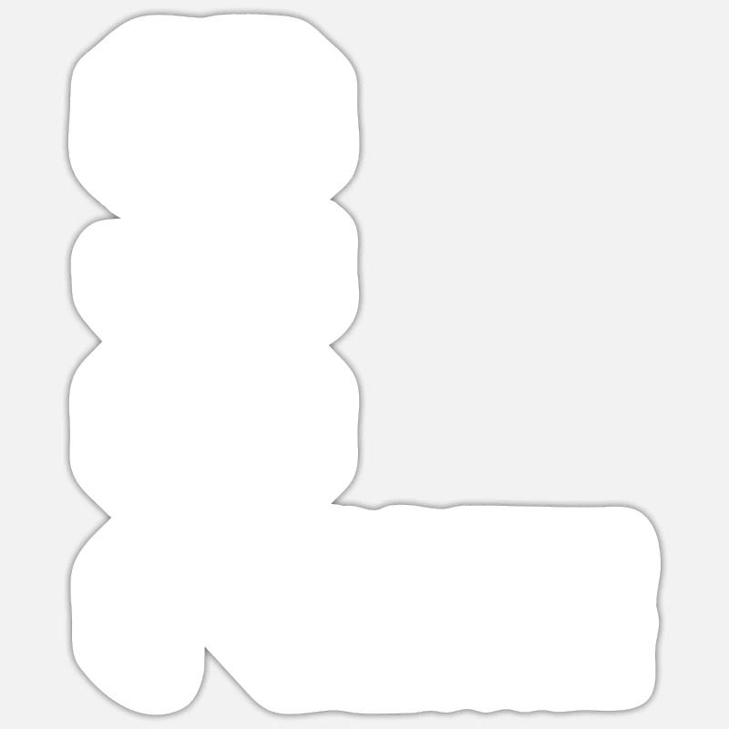 Édition limitée 2013 - Sticker taille S (10 x 10 cm) - blanc mat
