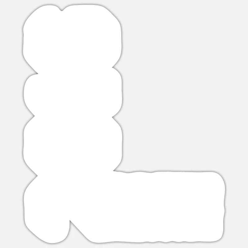 Édition limitée 2016 - Sticker taille S (10 x 10 cm) - blanc mat
