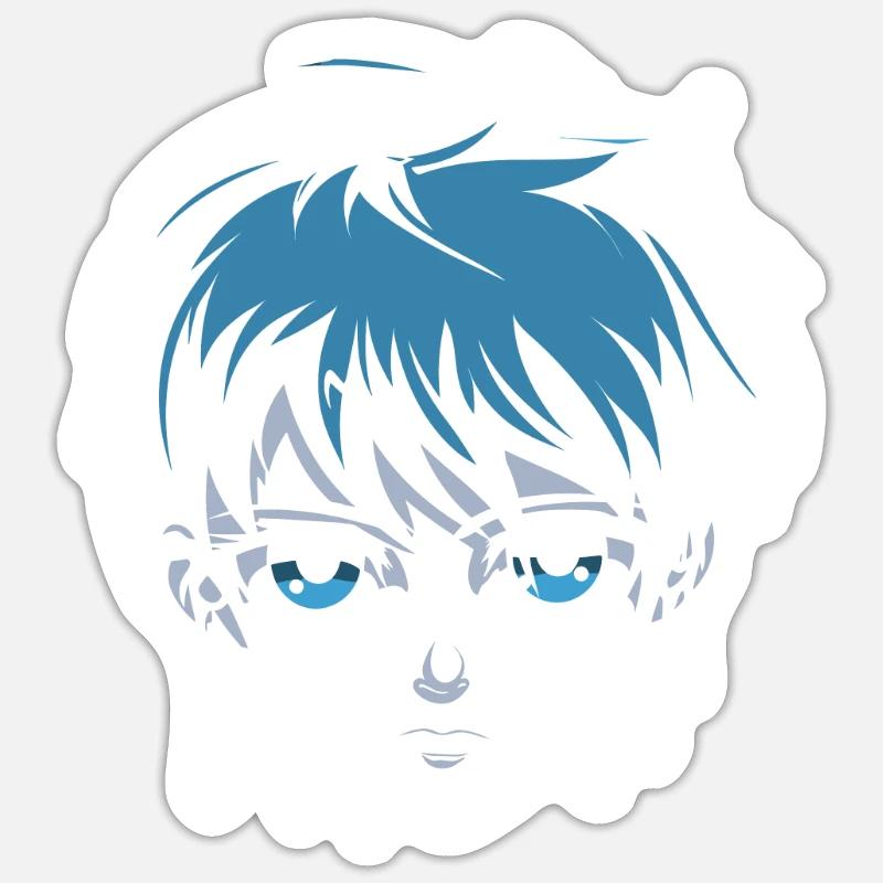 Emo Gothic - Sticker size S (10 x 10 cm) - white matte