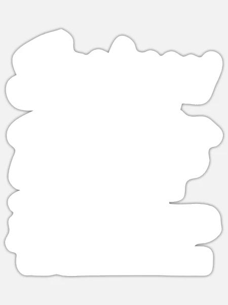 Sachsen sind zwar nicht perfekt - Sticker Größe S (10 x 10 cm) - Mattweiß