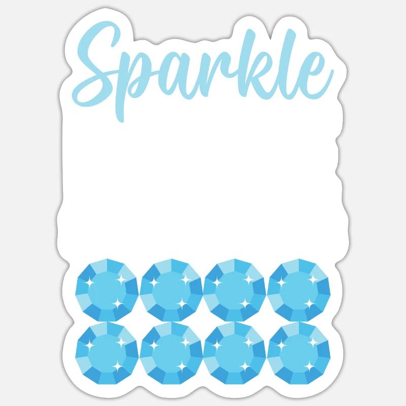 Diamond Painting Tools Diamond Painter - Sticker size S (10 x 10 cm) - white matte