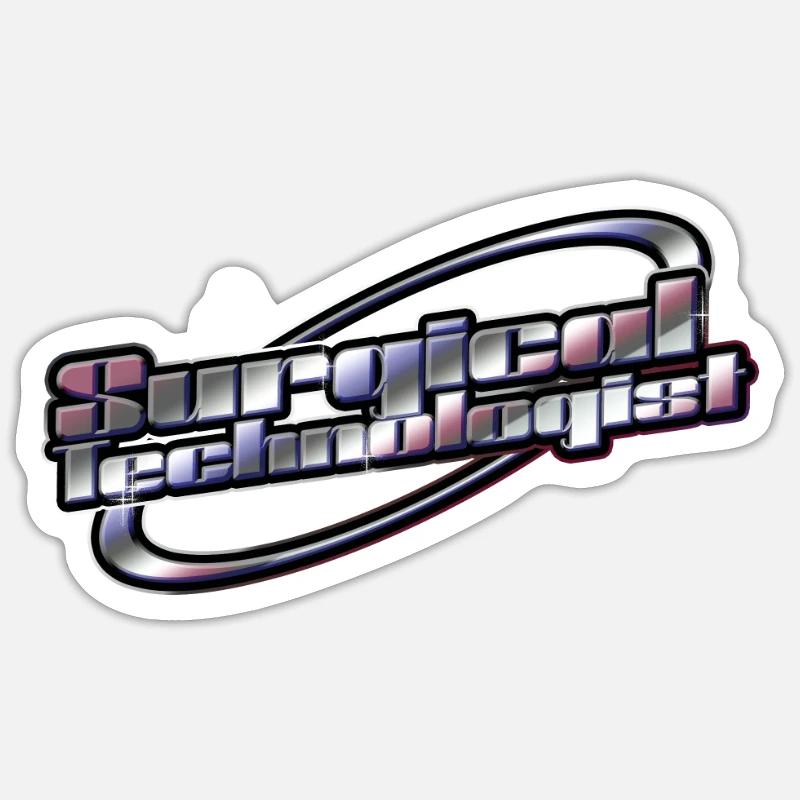 Surgical-Technical Assistant Surgeon Sticker size S (10 x 10 cm)