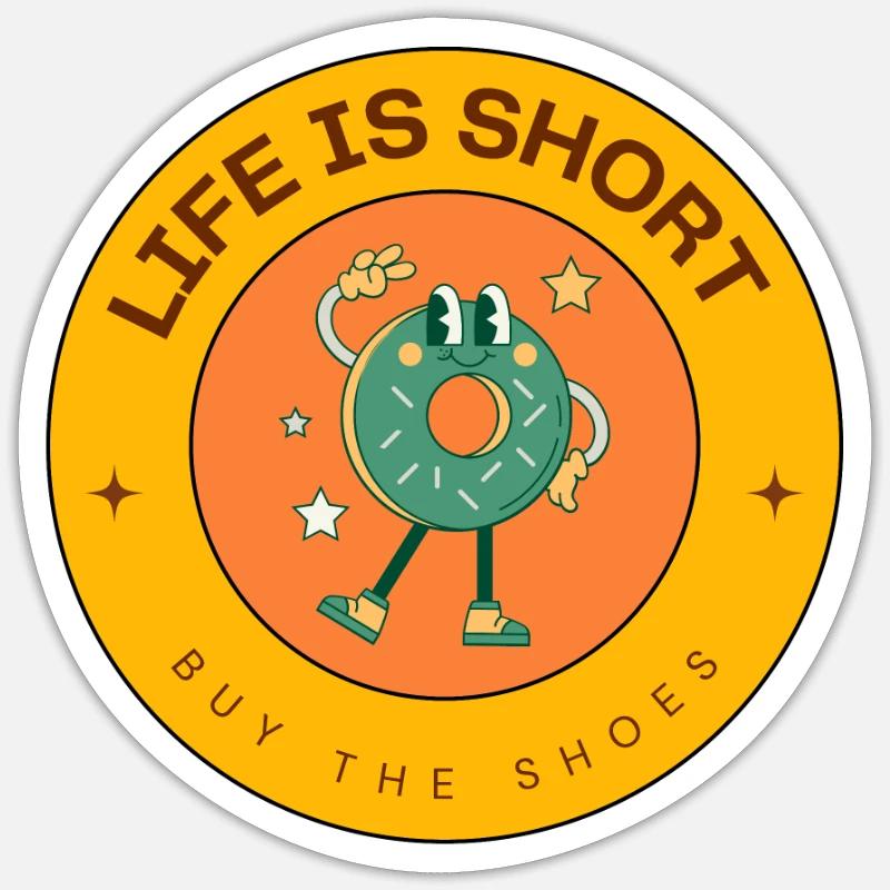 Sticker size S (10 x 10 cm) - 