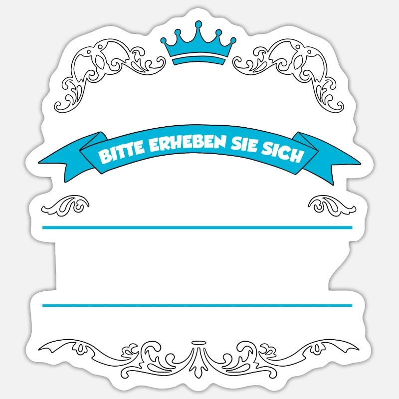 Sticker Größe S (10 x 10 cm) - 