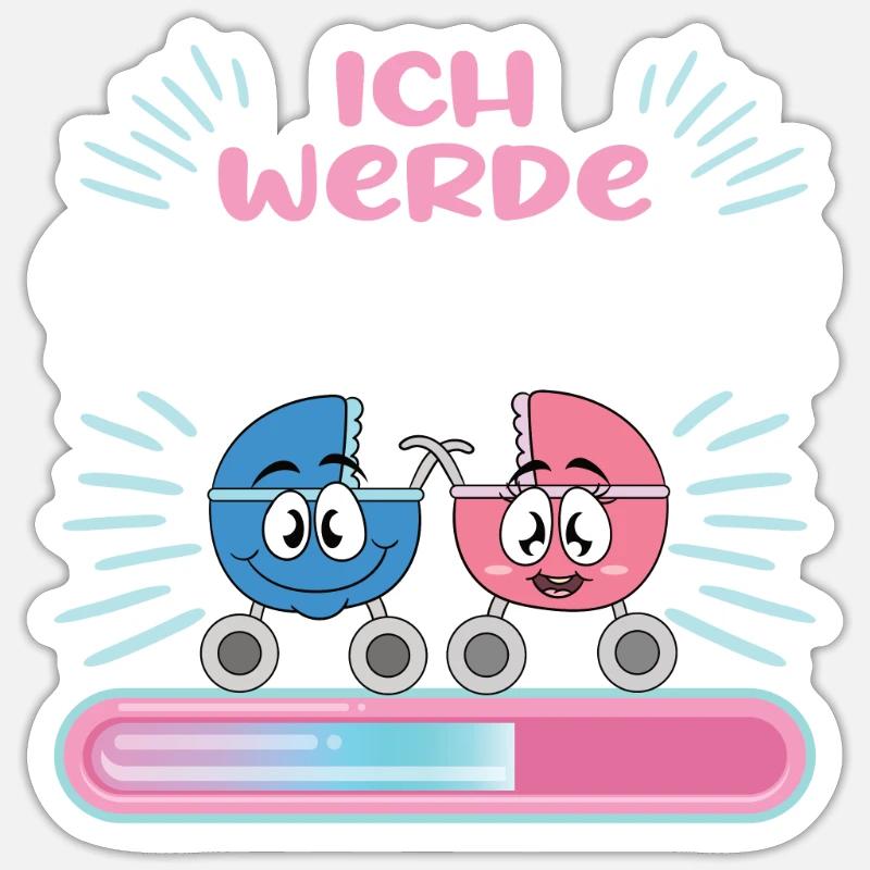 Sticker Größe S (10 x 10 cm) - 
