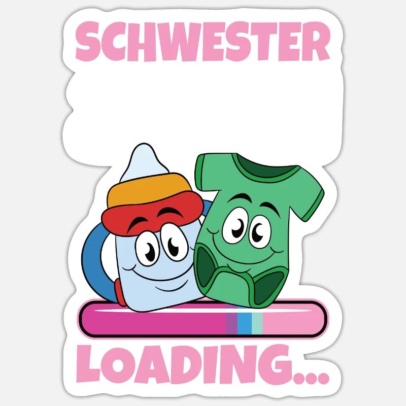 Sticker Größe S (10 x 10 cm) - 