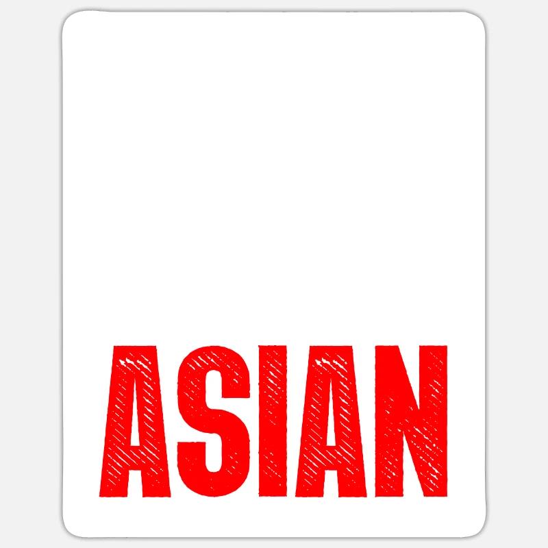 Asian American Pacific Islander AAPI Sticker size S (10 x 10 cm)