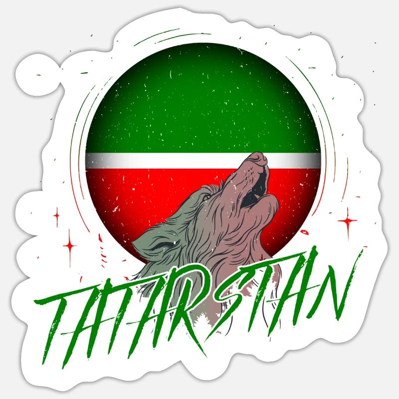Tatarstan Sticker Größe S (10 x 10 cm)