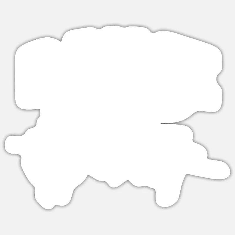 Tanzende Mutter, süße Mutter, Tänzerin, Muttertag Sticker Größe S (10 x 10 cm)