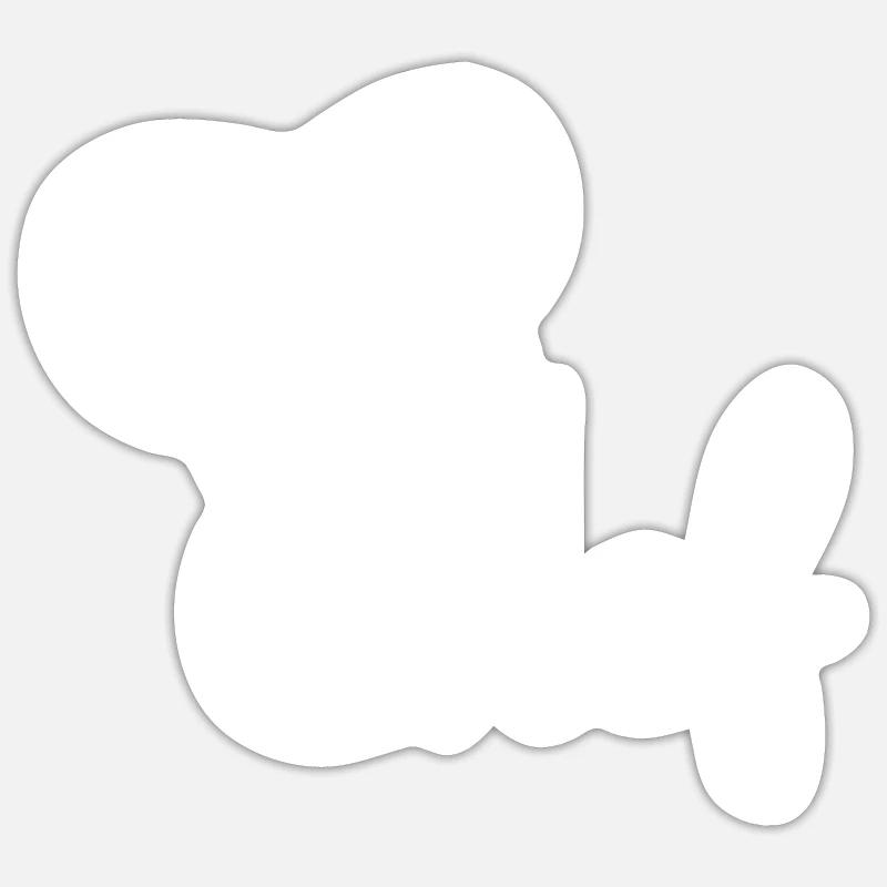 Kitchen with Style - Sticker size S (10 x 10 cm) - white matte