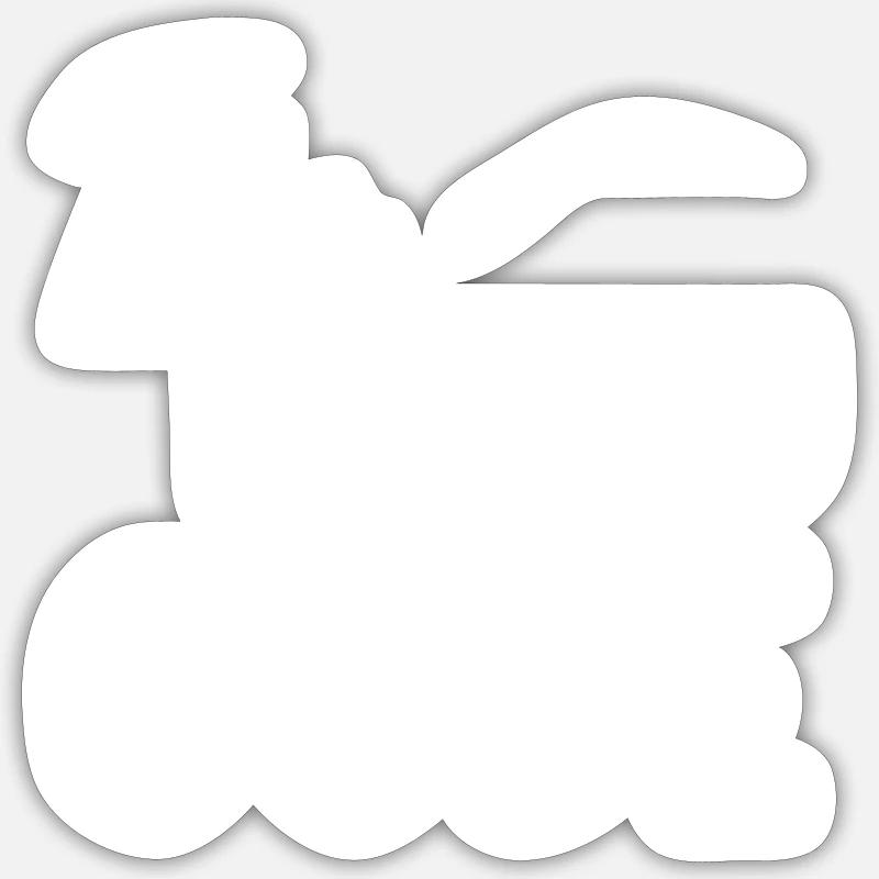 The brow code eyebrow beautician Sticker size S (10 x 10 cm)