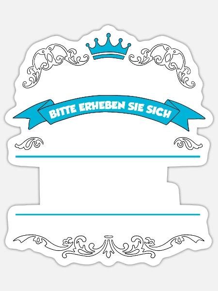 Emil Name Design - Sticker Größe S (10 x 10 cm) - Mattweiß