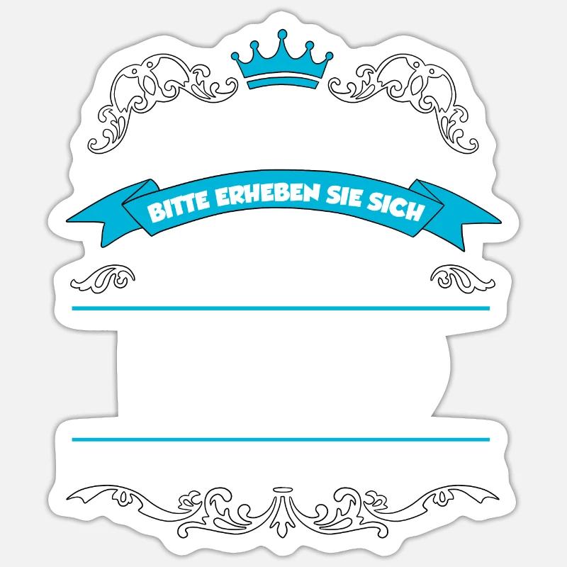 Sticker Größe S (10 x 10 cm) - 