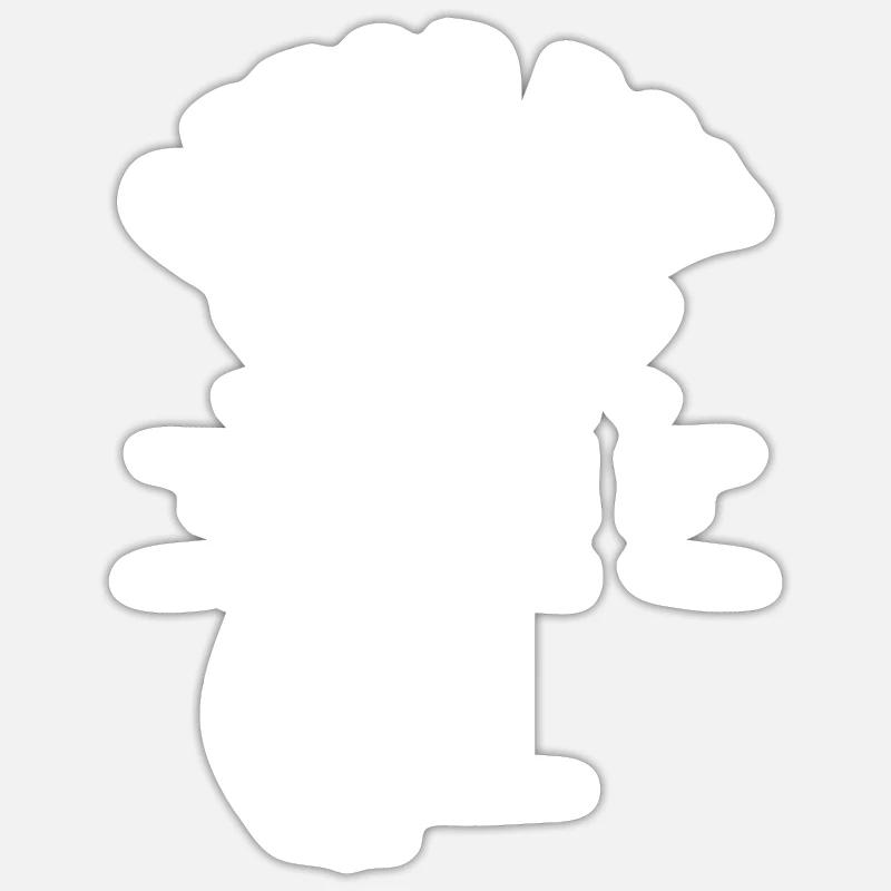 Gator Boy - Sticker size S (10 x 10 cm) - white matte